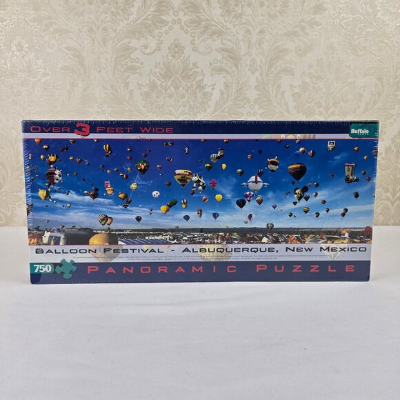 Buffalo Games Balloon Festival Albuquerque New Mexico 750 Piece Jigsaw Puzzle - Picture 1 of 13